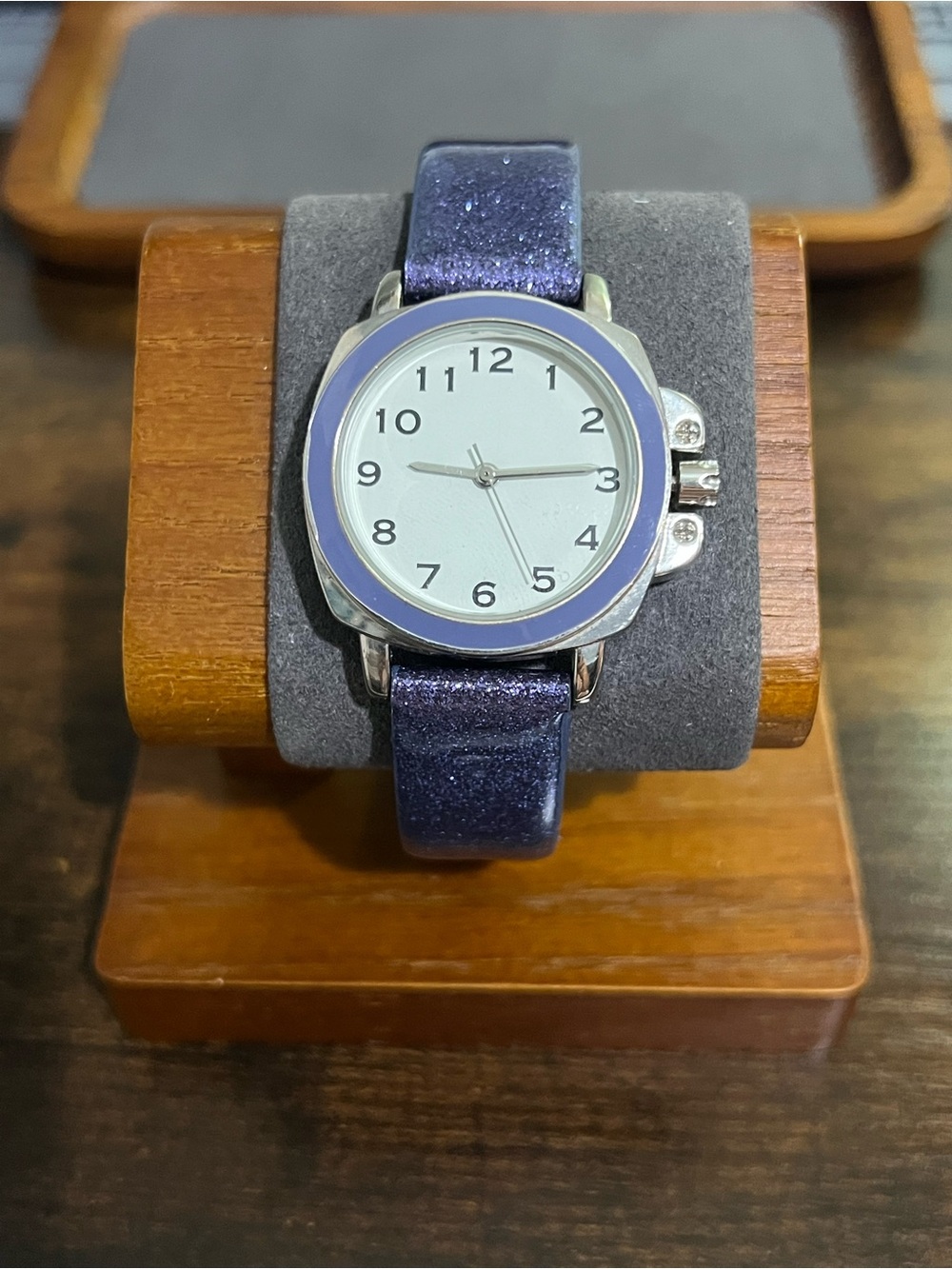 Purple Sparkle Kohl’s Women's Analog Watch